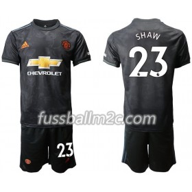 Fußballtrikots Manchester United Shaw 23 Kinder Ausweich Trikotsatz 2019-2020